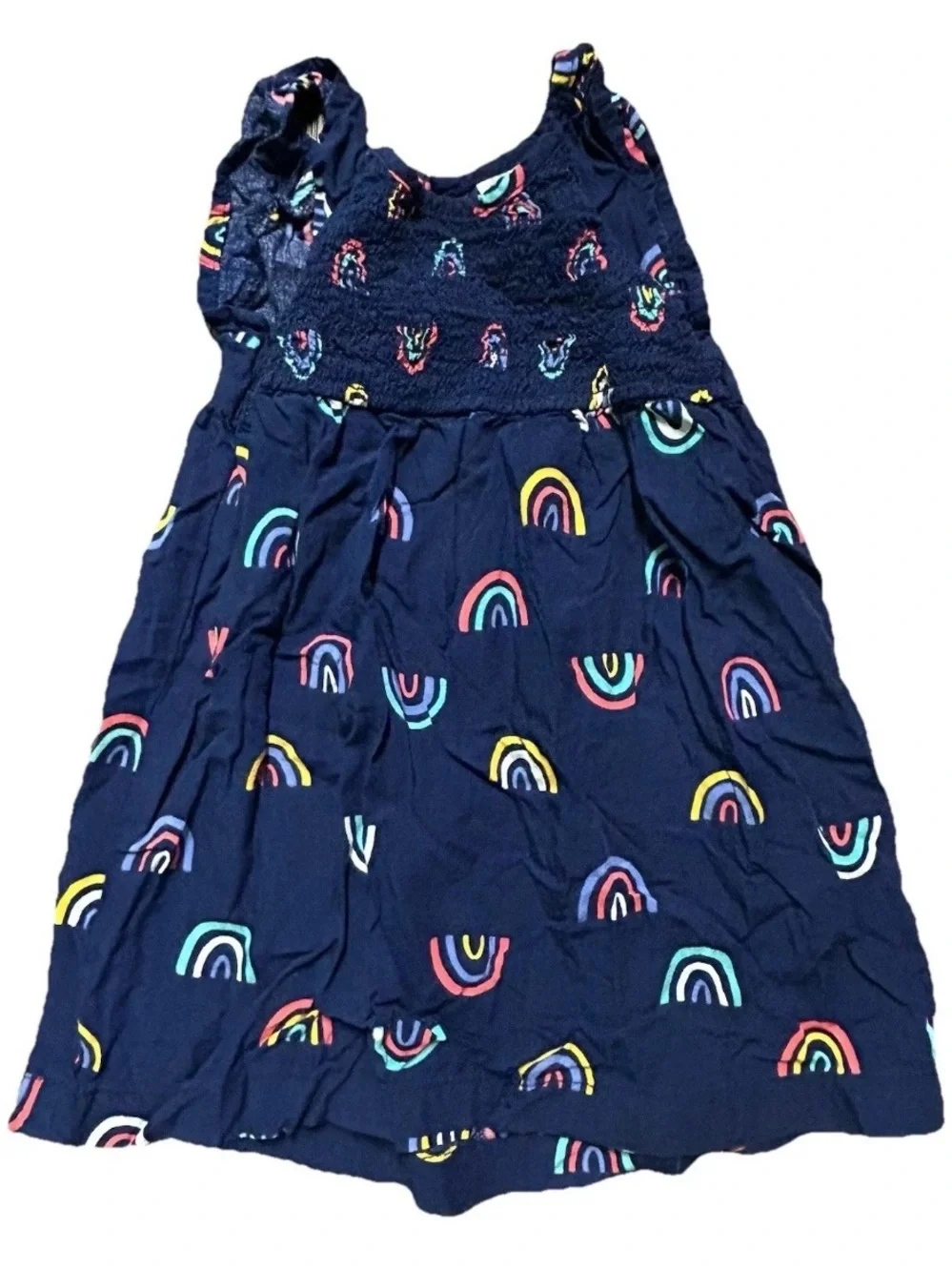 Baby Girl Short Sleeve Bodysuits Polka Dots Dresses Summer Size 6-9 Months